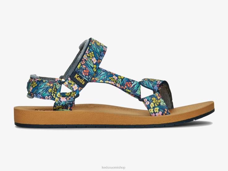 trio sandaali naiset Keds x Rifle Paper Co. jalkineet D42LD55 laivasto