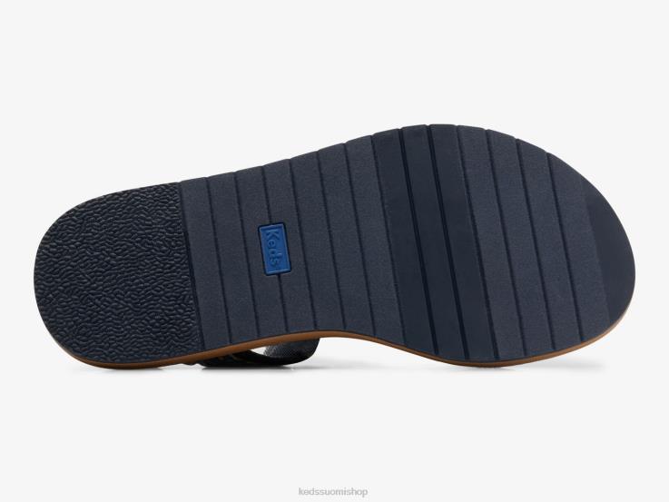 trio sandaali naiset Keds x Rifle Paper Co. jalkineet D42LD55 laivasto