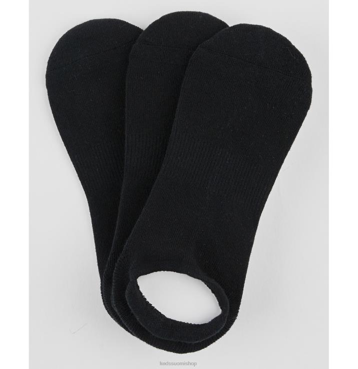 3 pk matalat pehmustetut vuoraussukat naiset Keds Lisätarvikkeet D42LD218 musta