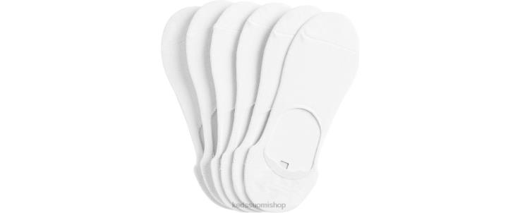 6 pk classic sneaker liner sukat naiset Keds Lisätarvikkeet D42LD215 valkoinen