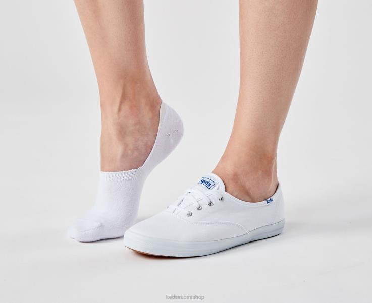 6 pk classic sneaker liner sukat naiset Keds Lisätarvikkeet D42LD215 valkoinen